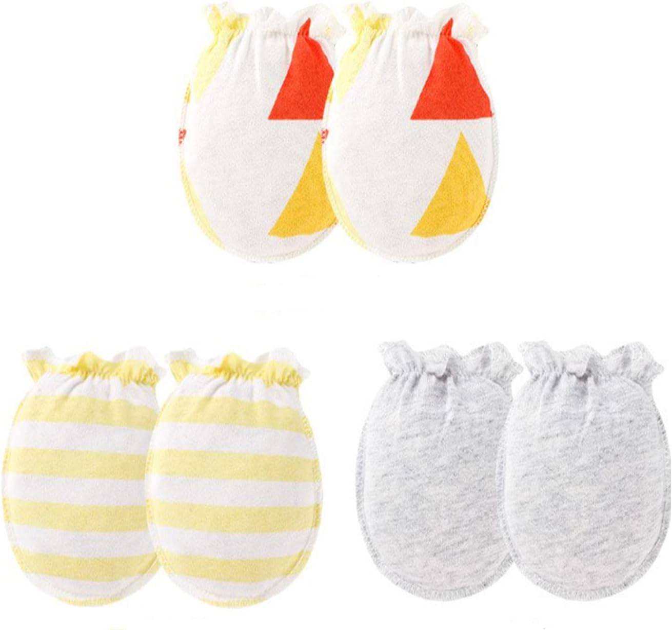 251025015151420_1 Unisex Baby Cotton Scratch Mittens For Newborn Baby Boys Girls Mittens Accessory 0-6 Months - Image 1
